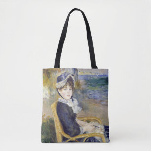 Pierre-Auguste Renoir - door de Seashore Tote Bag