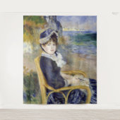 Pierre-Auguste Renoir - door de Seashore Wandkleed (Voorkant)