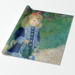Pierre-Auguste Renoir - Een meisje met een gietkan Cadeaupapier