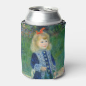 Pierre-Auguste Renoir - Een meisje met een watersc Blikjeskoeler (Blikje Voorkant)