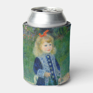Pierre-Auguste Renoir - Een meisje met een watersc Blikjeskoeler