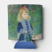 Pierre-Auguste Renoir - Een meisje met een watersc Blikjeskoeler (Achterkant)