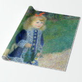 Pierre-Auguste Renoir - Een meisje met een watersc Cadeaupapier (Uitgerold)