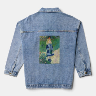 Pierre-Auguste Renoir - Een meisje met een watersc Denim Jacket