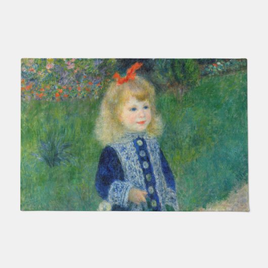 Pierre-Auguste Renoir - Een meisje met een watersc Deurmat (Voorkant)
