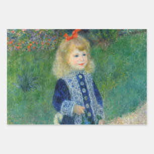 Pierre-Auguste Renoir - Een meisje met een watersc Inpakpapier Vel