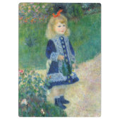 Pierre-Auguste Renoir - Een meisje met een watersc Klembord (Achterkant)