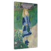 Pierre-Auguste Renoir - Een meisje met een watersc Klembord (Rechts)