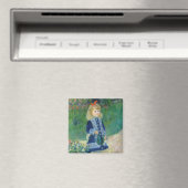 Pierre-Auguste Renoir - Een meisje met een watersc Magneet (Insitu (Vaatwasser))