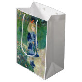 Pierre-Auguste Renoir - Een meisje met een watersc Medium Cadeauzakje (Voorkant Gekanteld)