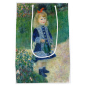 Pierre-Auguste Renoir - Een meisje met een watersc Medium Cadeauzakje (Achterkant)