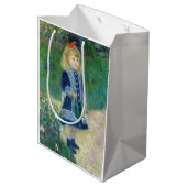 Pierre-Auguste Renoir - Een meisje met een watersc Medium Cadeauzakje (Achterkant Gekanteld)