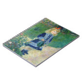 Pierre-Auguste Renoir - Een meisje met een watersc Notitieboek (Linkerzijde)