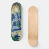 Pierre-Auguste Renoir - Een meisje met een watersc Persoonlijk Skateboard (Voorkant)
