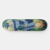 Pierre-Auguste Renoir - Een meisje met een watersc Persoonlijk Skateboard (Horizontaal)