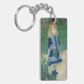 Pierre-Auguste Renoir - Een meisje met een watersc Sleutelhanger (Voorkant Links)