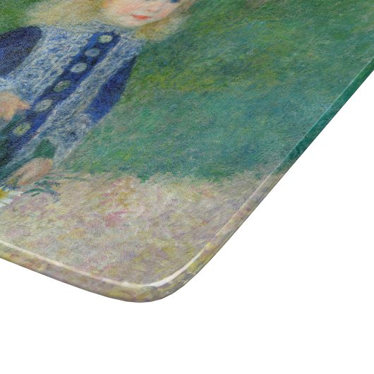 Pierre-Auguste Renoir - Een meisje met een watersc Snijplank (Hoek)