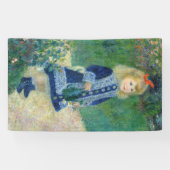 Pierre-Auguste Renoir - Een meisje met een watersc Spandoek (Horizontaal)