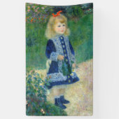 Pierre-Auguste Renoir - Een meisje met een watersc Spandoek (Verticaal)