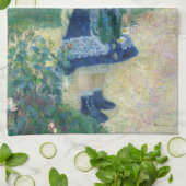 Pierre-Auguste Renoir - Een meisje met een watersc Theedoek (Gevouwen)
