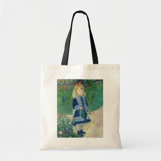 Pierre-Auguste Renoir - Een meisje met een watersc Tote Bag (Voorkant)