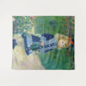 Pierre-Auguste Renoir - Een meisje met een watersc Wandkleed (Voorkant (horizontaal))