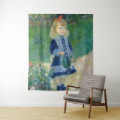 Pierre-Auguste Renoir - Een meisje met een watersc Wandkleed (In situ)