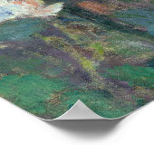 Pierre Auguste Renoir een meisje met een waterscan Poster (Hoek)