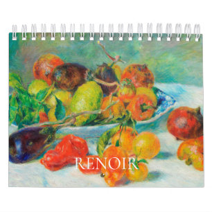 PIERRE AUGUSTE-RENOIR FINE ART CALENDAR KALENDER