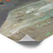 Pierre-Auguste Renoir Flowers in een Vase Poster (Hoek)