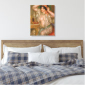 Pierre Auguste Renoir | Gabrielle aan de Mirror Canvas Afdruk (Insitu (Slaapkamer))