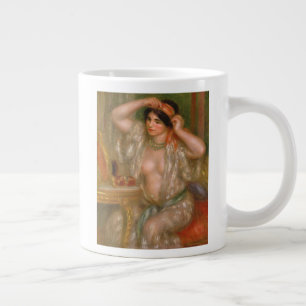 Pierre Auguste Renoir Gabrielle aan de Mirror Grote Koffiekop