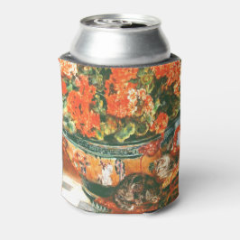 Pierre-Auguste Renoir Geraniums en katten Blikjeskoeler