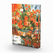 Pierre-Auguste Renoir Geraniums en katten Fotoblokken (Rechts)
