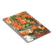 Pierre-Auguste Renoir Geraniums en katten Notitieboek (Rechterzijde)