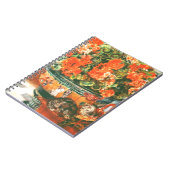 Pierre-Auguste Renoir Geraniums en katten Notitieboek (Linkerzijde)