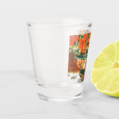 Pierre-Auguste Renoir Geraniums en katten Shot Glas (Links)