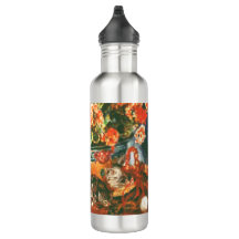 Pierre-Auguste Renoir Geraniums en katten