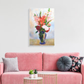 Pierre-Auguste Renoir - Gladiolen Canvas Afdruk (Insitu (Woonkamer))