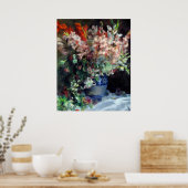 Pierre-Auguste Renoir  Gladioli in een Vase Poster (Keuken)