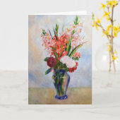 Pierre-Auguste Renoir - Gladioli Kaart (Gele Bloem)