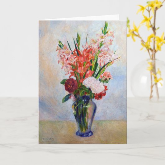 Pierre-Auguste Renoir - Gladioli Kaart (Gele Bloem)