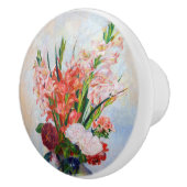 Pierre-Auguste Renoir - Gladioli Keramische Knop (Rechts)
