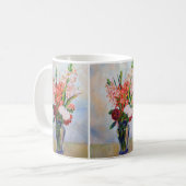 Pierre-Auguste Renoir - Gladioli Koffiemok (Voorkant links)