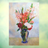 Pierre-Auguste Renoir - Gladioli Raamsticker (Vel 3)