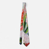 Pierre-Auguste Renoir - Gladioli Stropdas (Achterkant)