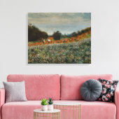 Pierre Auguste Renoir Harvest in Berneval Canvas Afdruk (Insitu (Woonkamer))