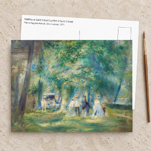 Pierre-Auguste Renoir - Het Feest bij Saint-Cloud Briefkaart