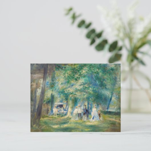 Pierre-Auguste Renoir - Het Feest bij Saint-Cloud Briefkaart (Staand voorkant)