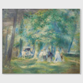Pierre-Auguste Renoir - Het Feest bij Saint-Cloud Cadeaupapier (Vlak)